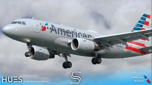 American Airlines Livery Pack | Fenix A319 | 8K & 4K thumbnail 8