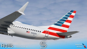American Airlines Livery Pack | iFly 737 MAX 8 | 4K thumbnail 2