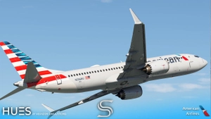 American Airlines Livery Pack | iFly 737 MAX 8 | 4K thumbnail 3