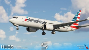 American Airlines Livery Pack | iFly 737 MAX 8 | 4K thumbnail 4