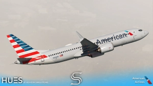 American Airlines Livery Pack | iFly 737 MAX 8 | 4K thumbnail 7