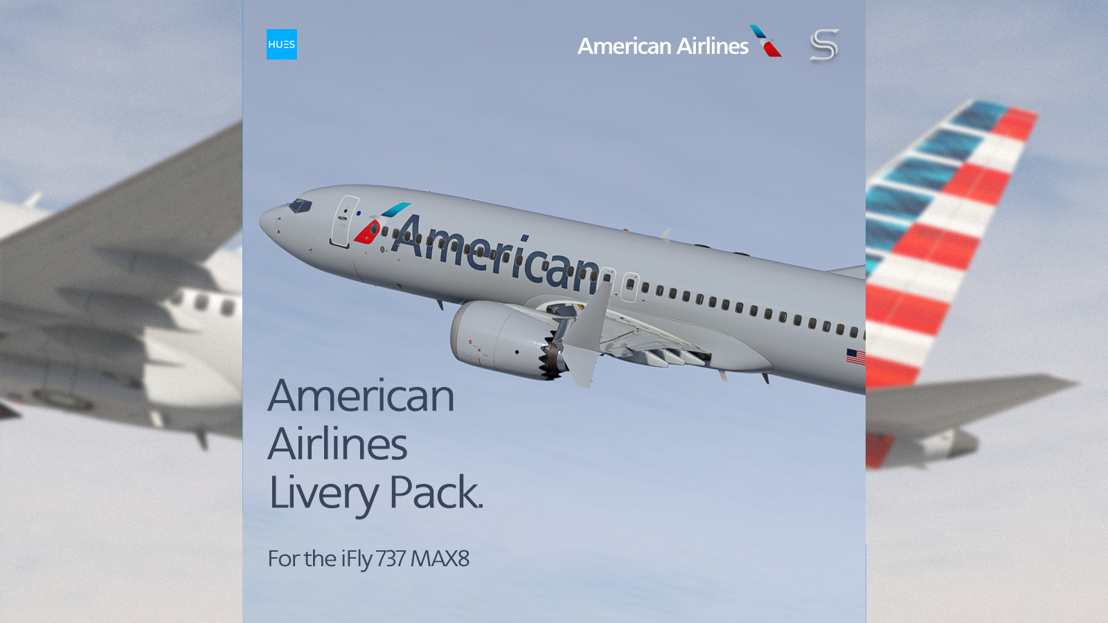 American Airlines Livery Pack | iFly 737 MAX 8 | 4K - Image 1