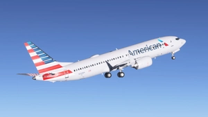 American Airlines N324RA Asobo Boeing 737 MAX 8 - 8K thumbnail 3