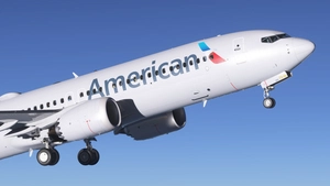 American Airlines N324RA Asobo Boeing 737 MAX 8 - 8K thumbnail 9