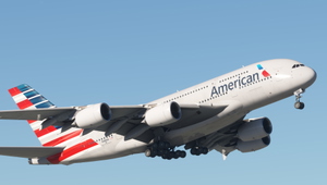 American Airlines N388AA Fictional FlyByWire A380X [Cabin] - 8K thumbnail 7