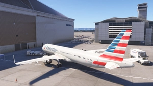 American Airlines N470AN livery for Inibuilds A321NEO MSFS2024 (with cabin) thumbnail 2
