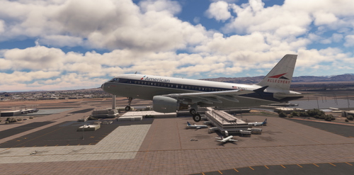 American Airlines N745VJ (Old Livery) CFM | Fenixsim A319