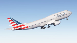 American Airlines N748AA Fictional B747-8i- 8K thumbnail 3