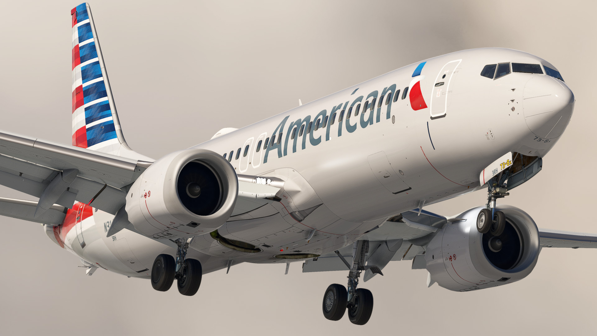 American Airlines [Pack] w/Cabin | iFly 737 MAX 8 - Image 1