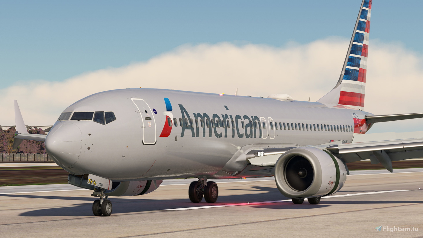 American Airlines [Pack] w/Cabin iFly 737 MAX 8 para Microsoft Flight Simulator MSFS