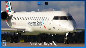 American Eagle Livery Pack | Aerosoft CRJ700 V2 | 4K thumbnail 3