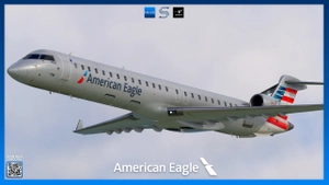 American Eagle Livery Pack | Aerosoft CRJ900 V2 | 4K thumbnail 2