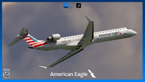 American Eagle Livery Pack | Aerosoft CRJ900 V2 | 4K thumbnail 5