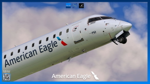 American Eagle Livery Pack | Aerosoft CRJ900 V2 | 4K thumbnail 9