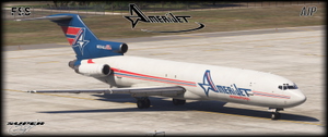 Amerijet International - 2-Pack - Boeing 727-200 & Super 27 thumbnail 3