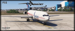 Amerijet International - 2-Pack - Boeing 727-200 & Super 27 thumbnail 4
