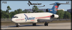 Amerijet International - 2-Pack - Boeing 727-200 & Super 27 thumbnail 5