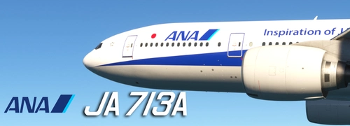 ANA - All Nippon Airways JA713A | w/Cabin | PMDG 777-200 (ER)