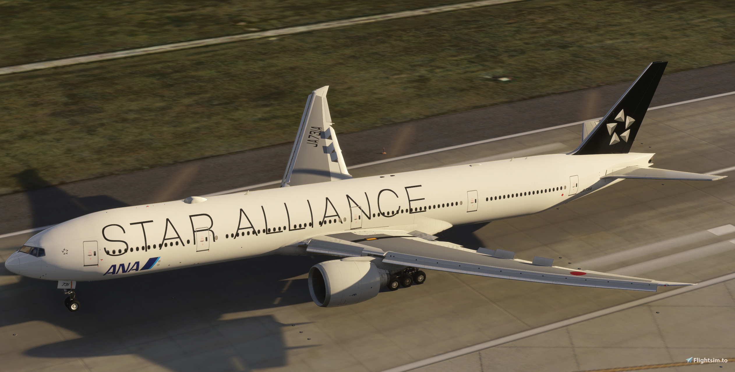 ANA - All Nippon Airways JA731A 