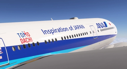 ANA - All Nippon Airways 777-300ER Tomo Dachi ( JA777A ) - Legacy 2018