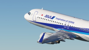 ANA [JA01VA] w/Cabin Fenixsim A320 Sharklet [8K+4K] thumbnail 1