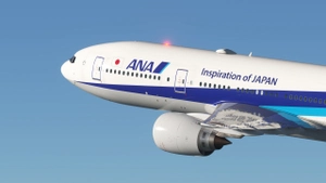 ANA [JA741A] w/Cabin PMDG B777-200ER thumbnail 1