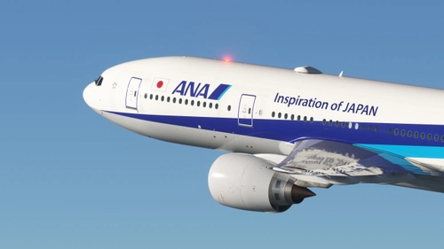 ANA [JA741A] w/Cabin PMDG B777-200ER