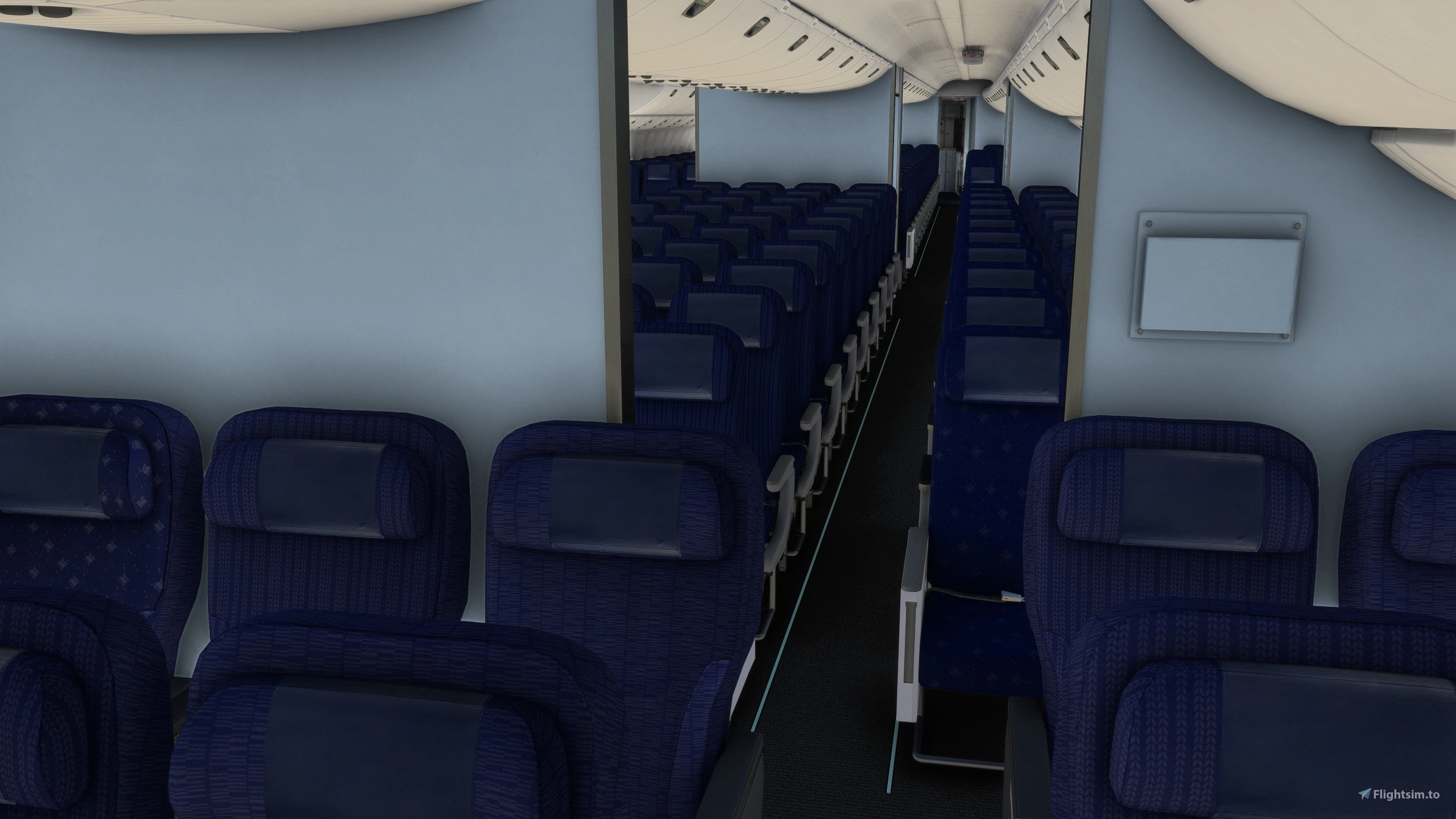 ANA [JA741A] w/Cabin PMDG B777-200ER for Microsoft Flight