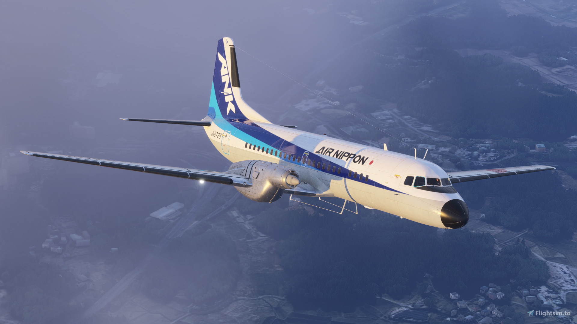 ANA YS-11　JA8645 YS-11 ANA (JA8728) for Microsoft Flight Simulator | MSFS