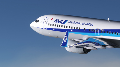 ANA Wings [JA89AN] w/Cabin PMDG B737-800