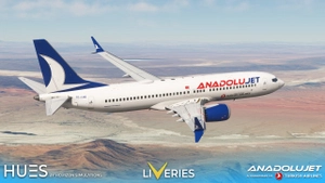 AnadoluJet Pack  w/Cabin - iFly 737 MAX 8 thumbnail 6