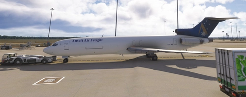 Ansett Air Freight B727F Super 27