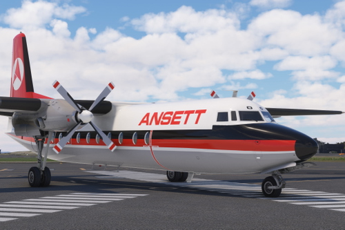 Ansett VH-MMO | Fokker F27 ( Bgaurant)
