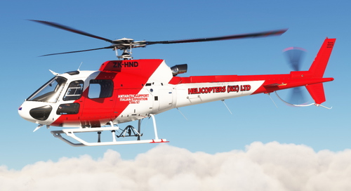 Antarctic Support Italian Expedition 1986/87 ZK-HND (Helicopters NZ LTD) | CowanSim H125 [8K]