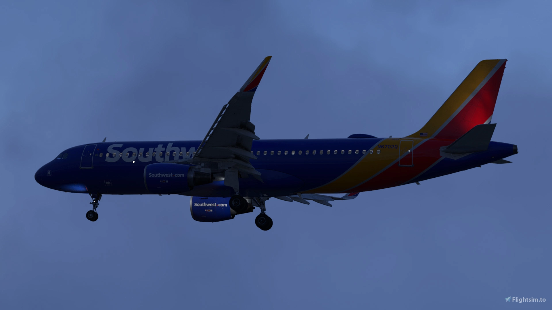 April Fool's] Southwest Airlines 'Heart' | N6702Q | w/Cabin