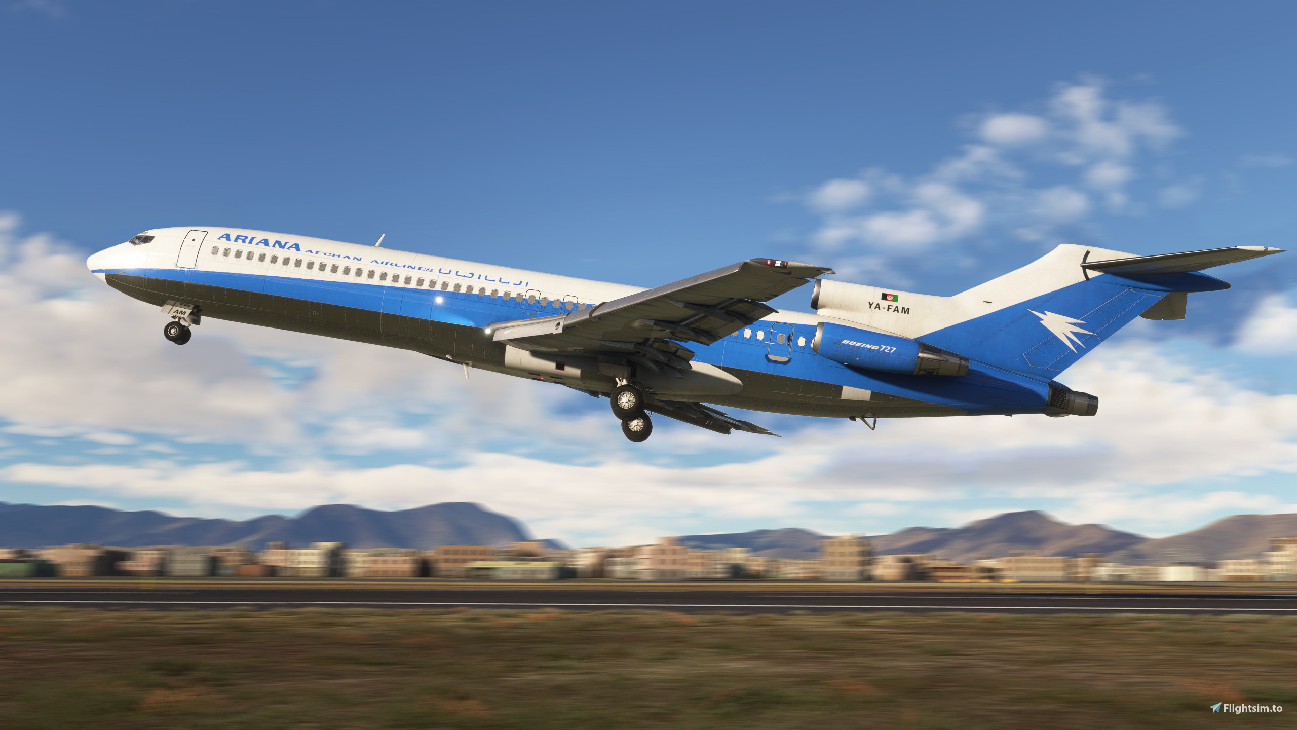 Ariana Afghan Airlines YA-FAM | FSS B727-200 PAX - Aircraft