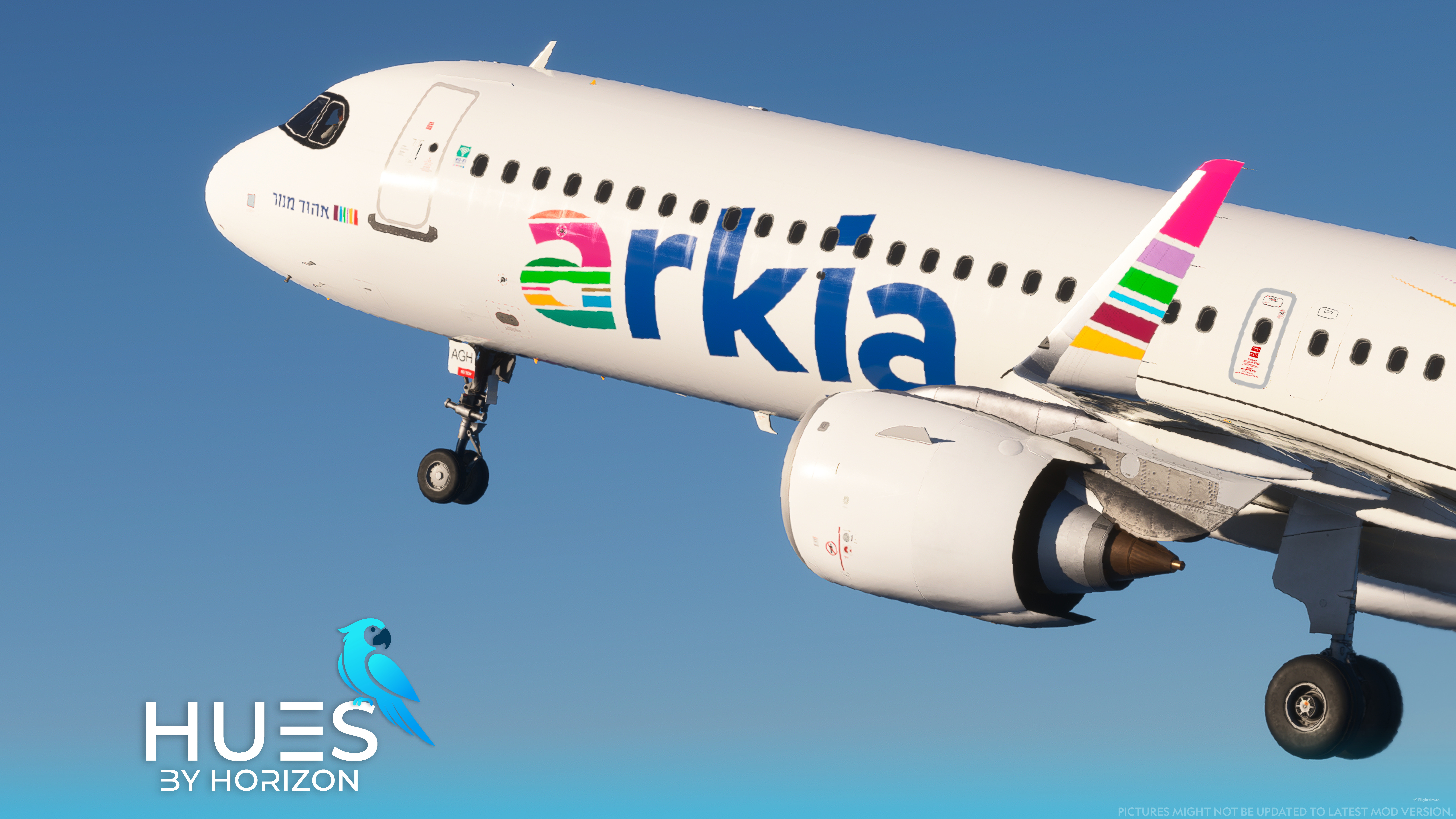 Arkia Israeli Airlines [4X-AGH] | FSLabs A321neo für Microsoft