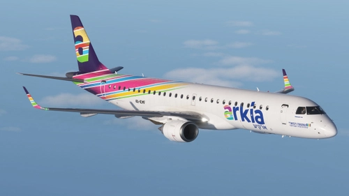 Arkia Israeli Airlines | 4X-EMF | FSS  E195 | w/Cabin Textures