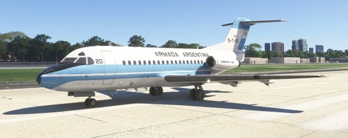 Armada Argentina - 5-T-20 "Islas Malvinas" - Fokker F28 mk3000