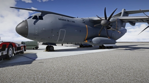 Armee de l'Air F-RBAW Inibuilds A400M Atlas MSFS2024