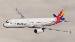 Asiana Airlines | Pack w/ Cabin | Fenixsim Airbus A321 thumbnail 2