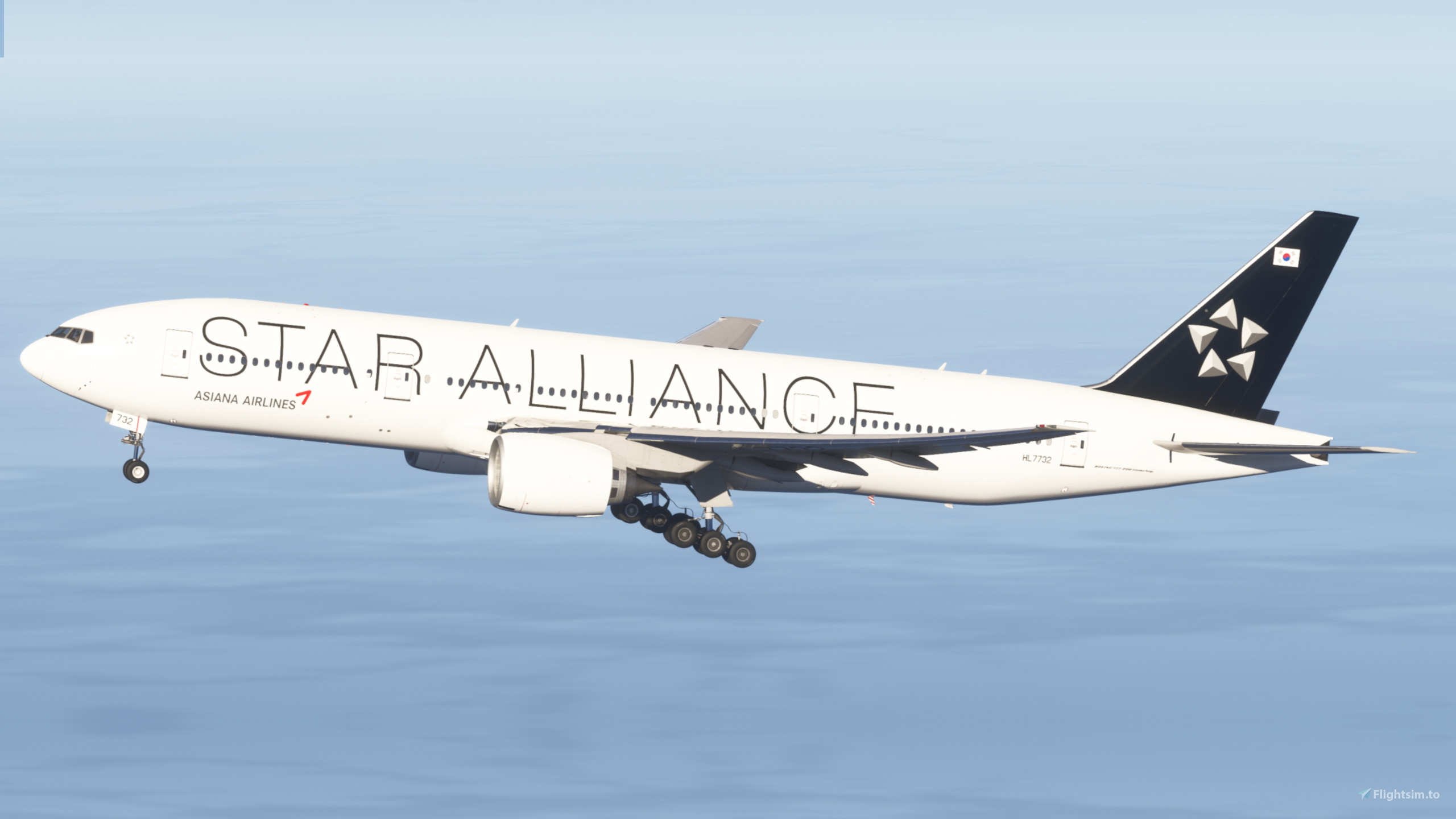 Asiana Airlines Fleet Pack [Boeing 777-200ER] for Microsoft