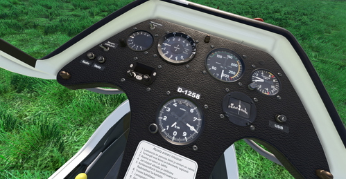 F7 Simulations ASK21 Finnish Cockpit Textures