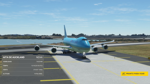 Asobo 747 8F KOREAN AIR HL7609 4k