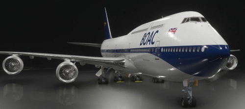 Asobo 747-8i BOAC