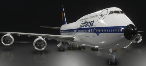 Asobo 747-8i Lufthansa old