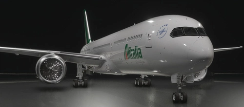 Asobo 787-10 Fictional Alitalia Livery