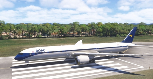 Asobo 787-10 Fictional BOAC Livery