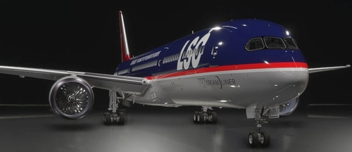 Asobo 787-10 Fictional Prague LSC Livery