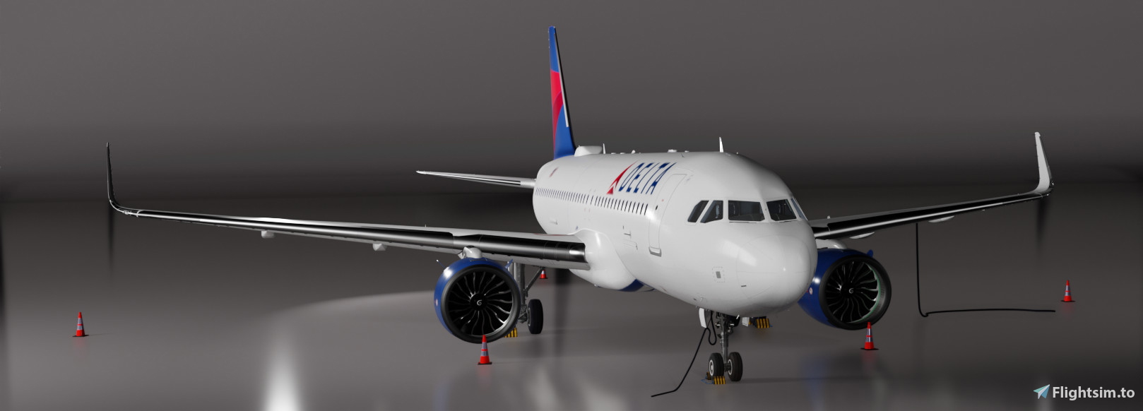 Asobo A320 neo Delta Livery - Image 1
